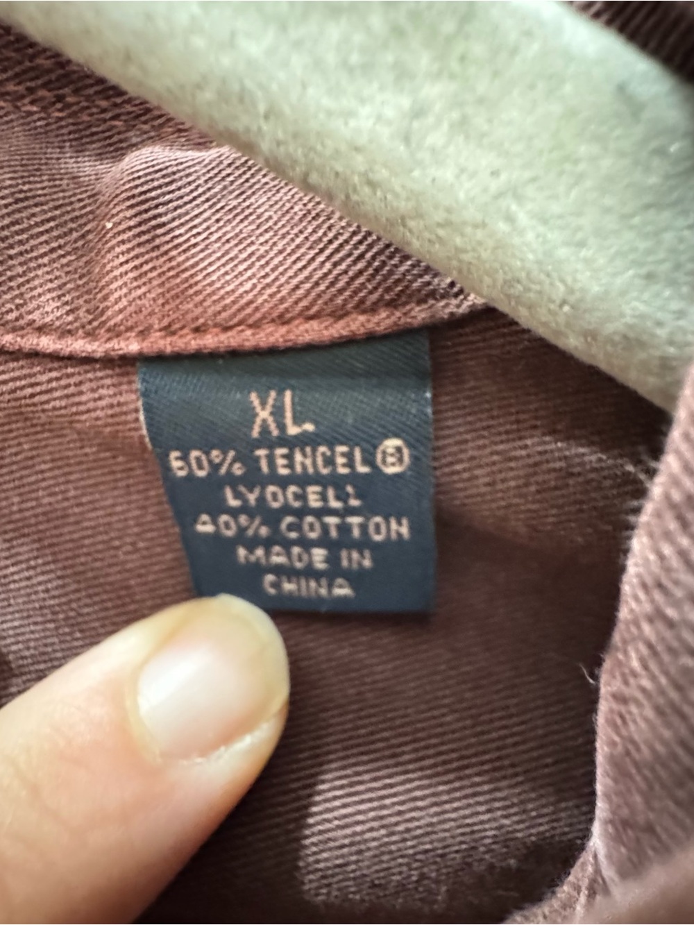 Tommy Bahama Rust-Brown Button-Down Shirt - Picture 7 of 7